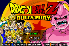 Dragon Ball Z - Buu's Fury Title Screen Dragon Ball Z - Buu's Fury Title Screen